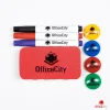 OfficeCity táblafilc, marker, mágnes, mágneses száraz táblatörlő szett thumbnail