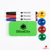 OfficeCity táblafilc, marker, mágnes, mágneses száraz táblatörlő szett thumbnail