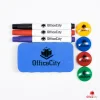 OfficeCity táblafilc, marker, mágnes, mágneses száraz táblatörlő szett thumbnail