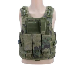 Military mellény, taktikai mellény terepmintás (BL042-CAMOUFLAGE)