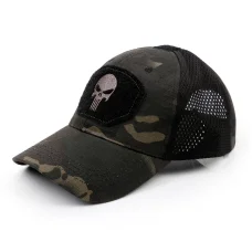 Military, katonai baseball sapka terepmintás (MBC-BLACK-CAMOUFLAGE)