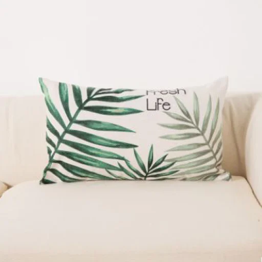 Díszpárna mintás huzattal tropical 50x30cm (YZ020) - 1