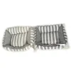 Kutyafekhely, kutyaágy, macska fekhely, macskaágy szürke színben S méret (PET-BED-STRIPED-GREY-S) thumbnail