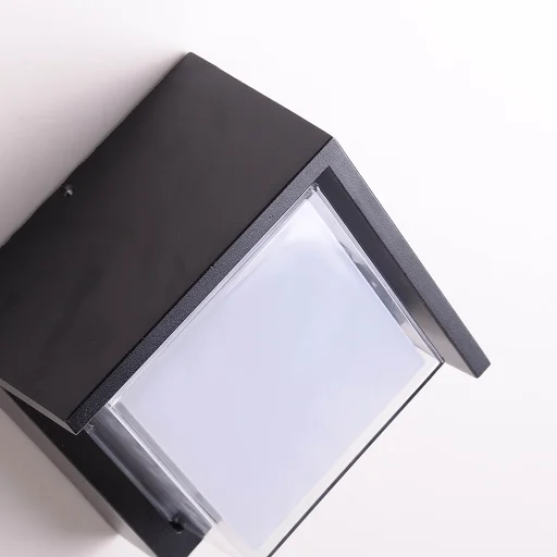 Kültéri fali LED lámpa 12W fekete IP65 vízálló (OUTDOOR-LED-605-BLACK-3000K) - 4