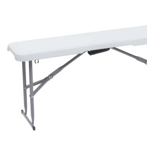 Összecsukható kemping pad, kerti pad 182x28x44cm fehér (LY-FB183) - 3