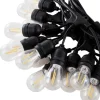 Kültéri E27 LED izzósor 14.4m hosszúság, IP65 vízállóság, 2700K meleg fény (IL-SL-52) thumbnail