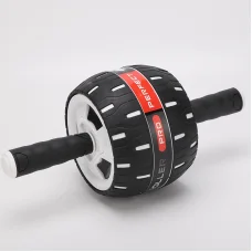 AB Wheel haskerék, hasizom erősítő kerék fekete-fehér (AB-WHEEL-WHITE)