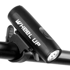 Kormányra szerelhető LED biciklilámpa, kerékpár világítás USB töltés, vízálló (QD007)