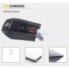 Kormányra szerelhető LED biciklilámpa, kerékpár világítás USB töltés, vízálló (GY001) thumbnail