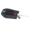 Kormányra szerelhető LED biciklilámpa, kerékpár világítás USB töltés, vízálló (GY001) thumbnail