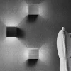 Kültéri fali LED lámpa 12W szürke színű IP65 vízálló 6000K hideg fényű (1003-2-BRUSHED-SILVER-6000K) thumbnail