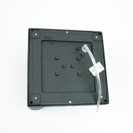 Kültéri fali LED lámpa 12W fekete IP65 vízálló 6000K hideg fényű (608-1-BLACK-6000K) - 3