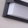 Kültéri fali LED lámpa 18W fekete IP65 vízálló 3000K meleg fényű (601-1-BLACK-3000K) thumbnail