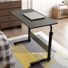 Állítható laptop asztal, laptopállvány 60x40cm fekete (laptop-desk-60x40-brushed-black)