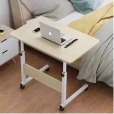 Állítható laptop asztal, laptopállvány 60x40cm világosbarna (laptop-desk-60x40-brown)