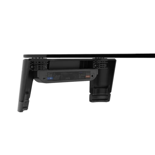 Monitortartó állvány, laptop állvány, monitor magasító USB csatlakozókkal, állítható magassággal (SY-MS06H2) - 4