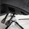Prémium ergonomikus irodai szék, forgószék, fekete (T03) hálós thumbnail
