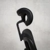 Prémium ergonomikus irodai szék, forgószék, fekete (T03) hálós thumbnail