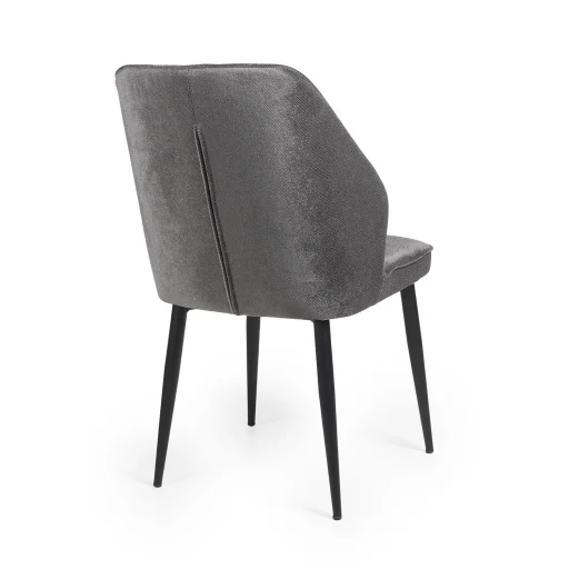 Design étkezőszék GEMINI szürke 2db - 2