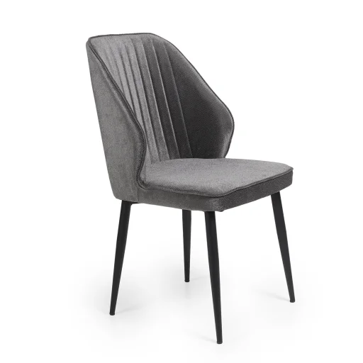 Design étkezőszék GEMINI szürke 2db - 1