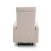 Fekvőfotel, relax fotelágy dönthető háttámlával, lábtartóval bézs zsenília szövet (JN-R8120A51-BEIGE) thumbnail