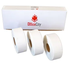 7500db 40x25mm direkt termál tekercses etikett címke (2500 címke/tekercs, 3 tekercs)
