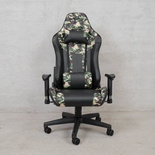 Gamer szék fekete-terepmintás (D0939 GREEN CAMO) - 2