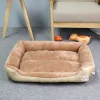 Kisállat fekhely, L méret, bézs-barna kutya / macska thumbnail