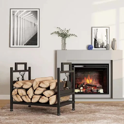 Tűzifa tároló 42x32x42cm (MF-0054-D) - 4