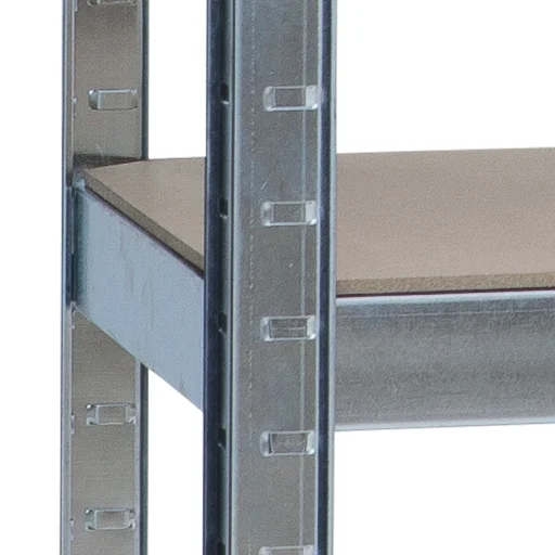 8 db Salgó polc, 5 szintes 180x90x40cm, horganyzott - 6