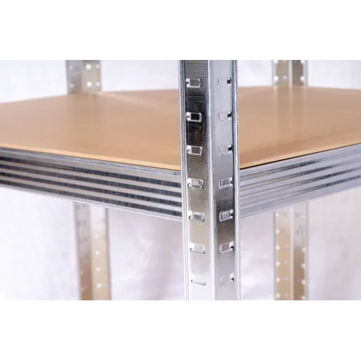 Sarok salgó polc, 5 szintes 180x70x40-40cm, horganyzott - 4