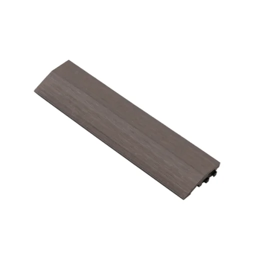 WPC DIY padlóburkolat záróelem, szegély 30x7.5cm, csokoládé - 1