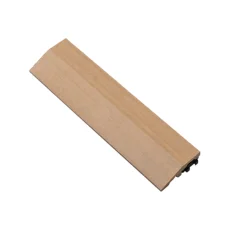WPC DIY padlóburkolat záróelem, szegély 30x7.5cm, tíkfa