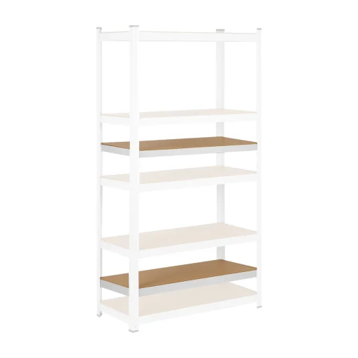 Salgóhoz 2db extra polc kerettel, 90x40cm, fehér - 2