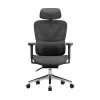 Ergonomikus irodai szék, forgószék, fekete hálós (E07 BLACK)  thumbnail