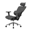 Ergonomikus irodai szék, forgószék, fekete hálós (E07 BLACK)  thumbnail