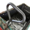 Fém kézikocsi, kerti kocsi 360kg teherbírás ponyvával, magas oldallal, terepmintás (800LBS) thumbnail