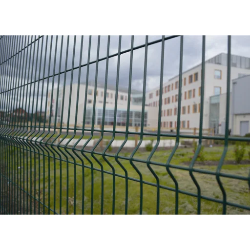 3D táblás kerítés (RAL 6005) mohazöld 200x250cm - 1