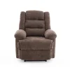 Manuális fekvőfotel, relax fotelágy sötétbarna zsenília szövet (JNF-MANUAL-DARK BROWN) JN-R8053A51 thumbnail