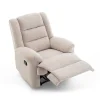 Manuális fekvőfotel, relax fotelágy zsenília bézs szövet (JNF-MANUAL-BEIGE) JN-R8053A51 thumbnail