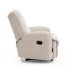 Manuális fekvőfotel, relax fotelágy zsenília bézs szövet (JNF-MANUAL-BEIGE) JN-R8053A51 thumbnail