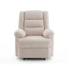 Manuális fekvőfotel, relax fotelágy zsenília bézs szövet (JNF-MANUAL-BEIGE) JN-R8053A51 thumbnail