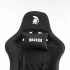 WARRIOR gamer szék, forgószék fekete - bársony szövet (EXTRA-3) thumbnail