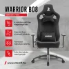 WARRIOR gamer szék, forgószék fekete - bársony szövet (PREMIUM-B08) thumbnail