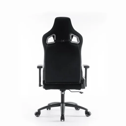 WARRIOR gamer szék, forgószék fekete - bársony szövet (PREMIUM-B08) - 15