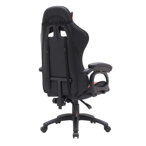 Gamer szék fekete - piros Combat RGB LED - 7