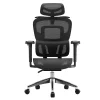 Ergonomikus irodai szék, forgószék, fekete hálós (E15 BLACK) thumbnail