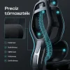 Ergonomikus irodai szék, forgószék, fekete hálós (E13 BLACK) thumbnail