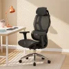 Ergonomikus irodai szék, forgószék, fekete hálós (E13 BLACK) thumbnail