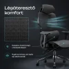 Ergonomikus irodai szék, forgószék, fekete hálós (E13 BLACK) thumbnail